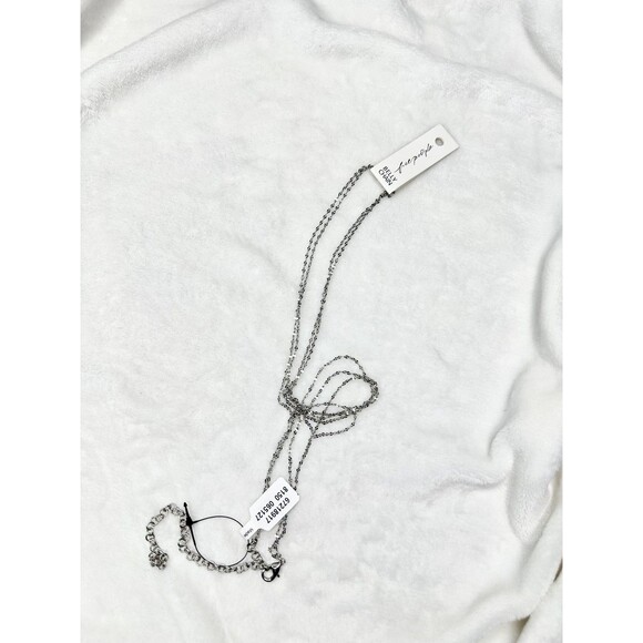 NEW Free People Belly Chain Silver Tone Waist Jewelry Layered Traditional - Picture 1 of 4